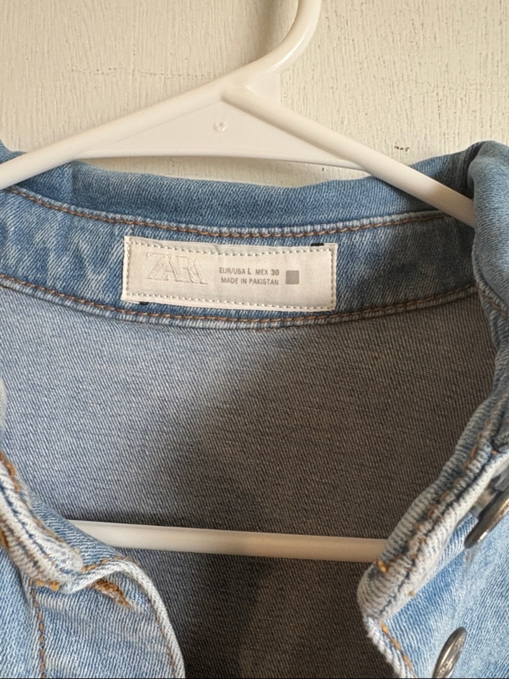 ZARA Denim Dress - Picture 2 of 7